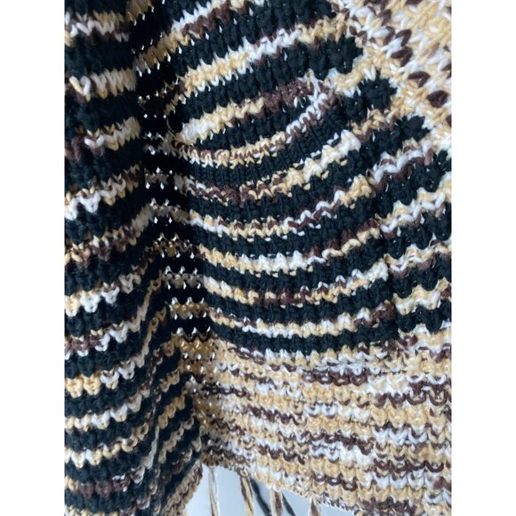 NWT POL Winter Wood Fringe Cardigan Size Small - Picture 9 of 11